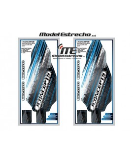 ADHESIVO PROTECTOR CHASIS PRECORTADO JCONCEPTS B6 B6D