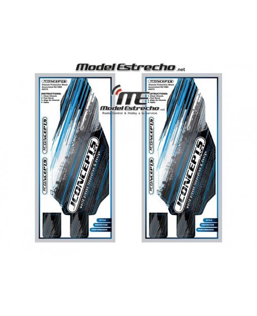 ADHESIVO PROTECTOR CHASIS PRECORTADO JCONCEPTS B6 B6D