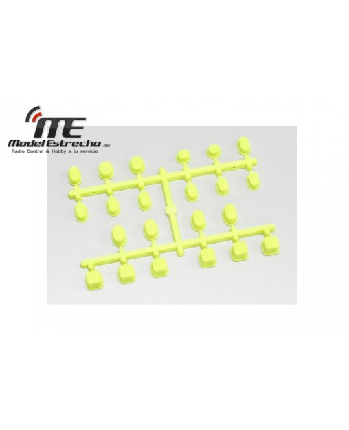 CASQUILLOS CONVERGENCIA AMARILLO KYOSHO MP9