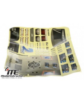 CARROCERIA DEG. NEGRA/ROJA SC10 BLAST SC