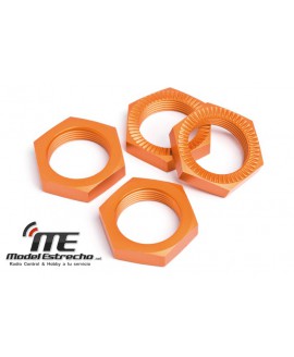 HPI TUERCA RUEDAS 24mm NARANJA (4U.)