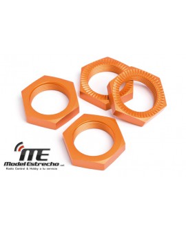 HPI TUERCA RUEDAS 24mm NARANJA (4U.)