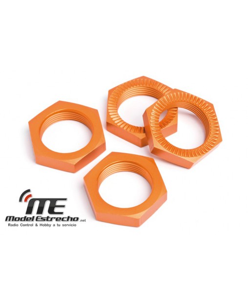 HPI TUERCA RUEDAS 24mm NARANJA (4U.)