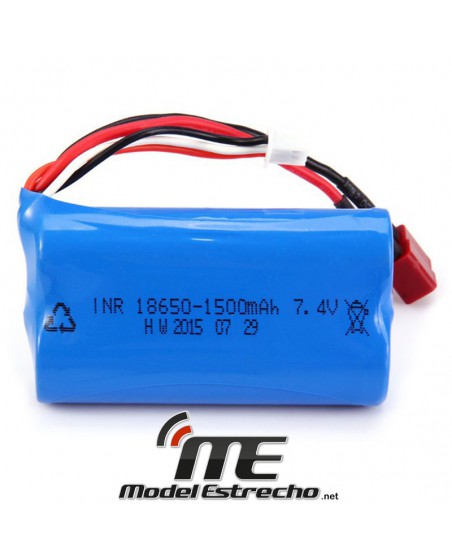 BATERIA LIPO 7.4V. 1500MAH WLTOYS 1/12