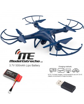 DRONE WIFI ALTITUDE MODE MEDIANO 2,4 GHz CON CAMARA  NEGRO