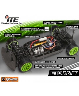 HPI EP 1/10 E 10 DRIFT VAUGHN GITTIN JR. FORD MUSTANG