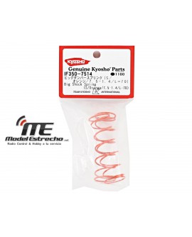 KYOSHO MUELLES DELANTERO NARANJA BIG BORE MP9