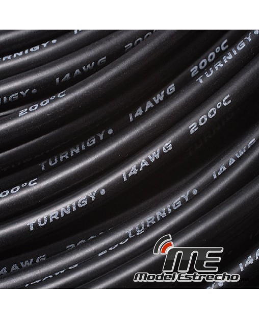 CABLE SILICONA ROJO 14awg