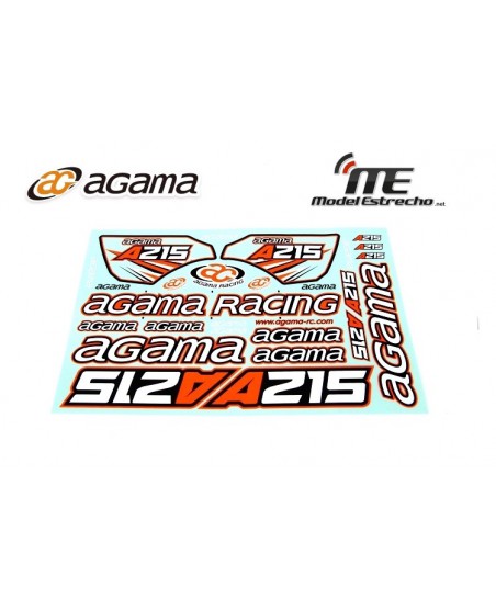 AGAMA A215 PEGATINAS