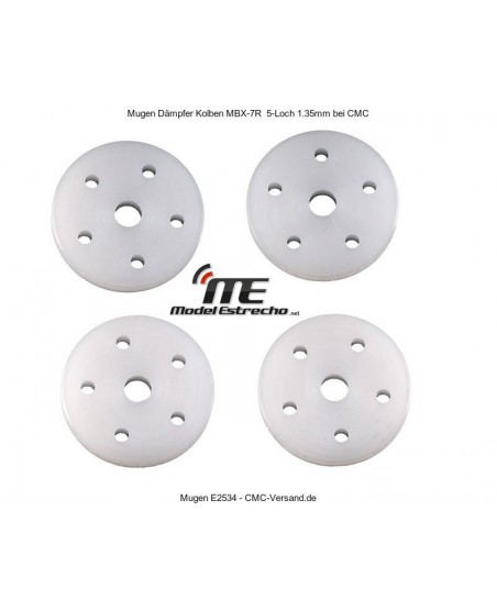 PISTONES AMORTIGUADOR MUGEN MBX7R  1.35X5 (4U.)