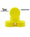 JCONCEPTS LLANTA 1/10 DELANTERA AMARILLA HEX. 12 mm (4Pzs)