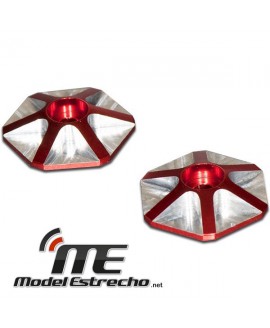 BOTONES ALERON OPTIMA 6MIK ROJOS CNC