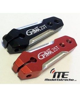 HORN OPTIMA 6MIK ALUMINIO CNC ROJO 25T