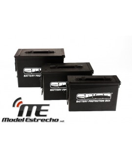 LIPO BATTERY PROTECTION BOX ( SMALL 10x31x17,5 cm)