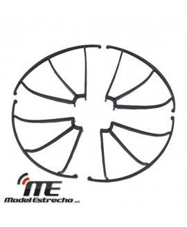 PROTECTORES PALAS NEGROS UDIRC U42W (4U.) 