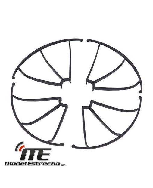 PROTECTORES PALAS NEGROS UDIRC U42W (4U.) 