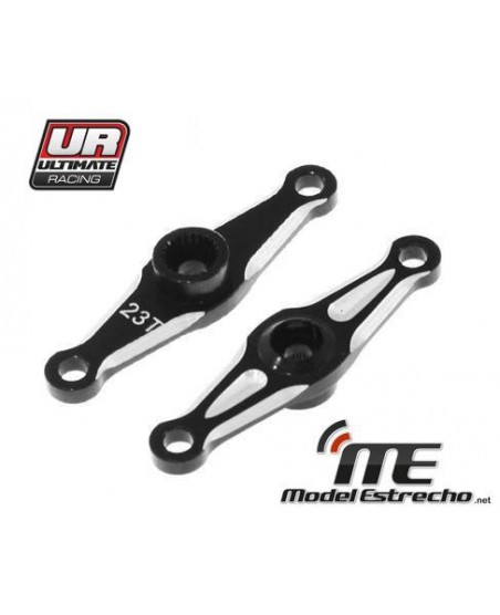 SERVO HORN GAS/FRENO ALUMINIO SANWA / KO 23T