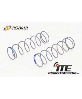 AGAMA MUELLES DELANTEROS A215 SV GRISES PUNTO AZUL BLANDO