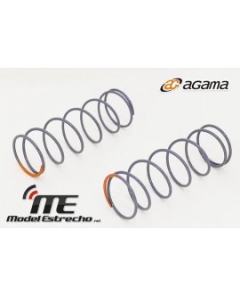 AGAMA MUELLES TRASEROS A215 SV GRISES PUNTO AZUL BLANDO