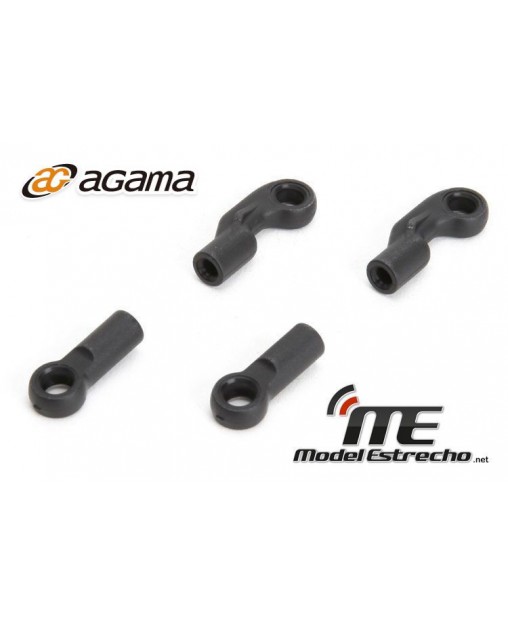 AGAMA ROTULAS PLASTICO TIRANTES DE DIRECCIÓN A215 SV