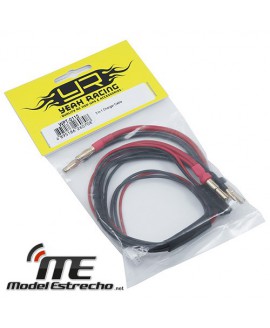 CABLE CARGA BATERIA 2S 4mm y 5mm CON BALANCEO