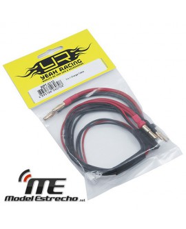 CABLE CARGA BATERIA 2S 4mm y 5mm CON BALANCEO