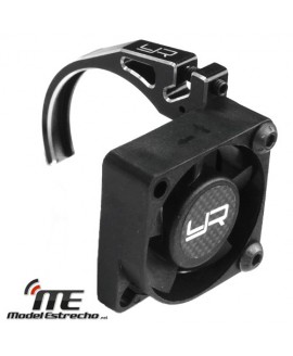 DISIPADOR  PARA MOTORES 36mm BRAZO DE ALUMINIO Y VENTILADOR DE 30x30MM