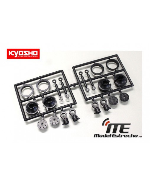 KYOSHO CASQUILLOS TAPA AMORTIGUADORES MP9