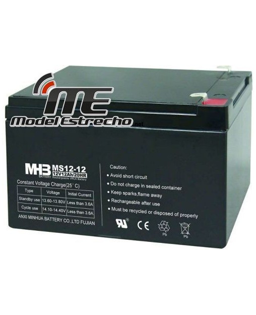 BATERIA DE PLOMO 12V. 12A.