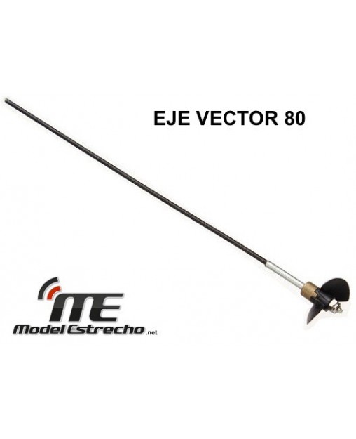 HÉLICE CON EJE TRANSMISION LANCHA VECTOR 70 V792-1 