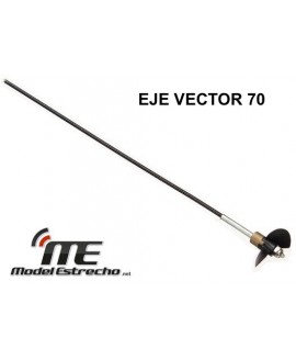 HÉLICE CON EJE TRANSMISION LANCHA VECTOR 70 V792-1 
