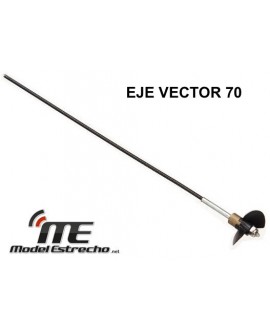 HÉLICE CON EJE TRANSMISION LANCHA VECTOR 70 V792-1 