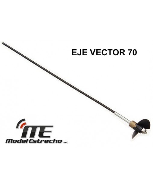 HÉLICE CON EJE TRANSMISION LANCHA VECTOR 70 V792-1 
