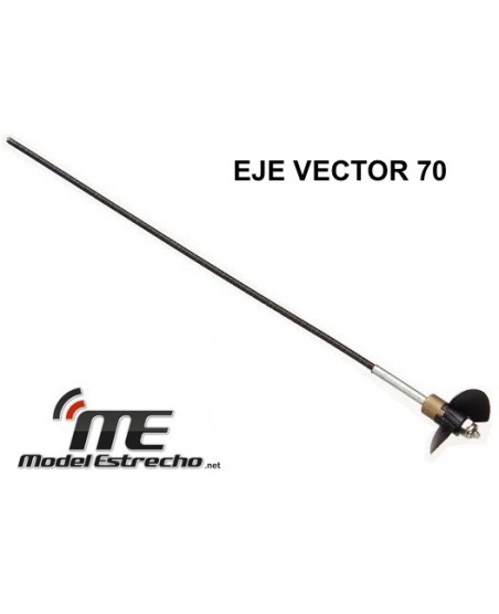 HÉLICE CON EJE TRANSMISION LANCHA VECTOR 70 V792-1 