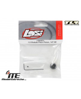 PIÑON 14T  5mm BORE DE ACERO