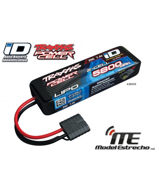 Gens Ace 1800mah 7,4v 40C 2S1P LIPO BATERIA PACK