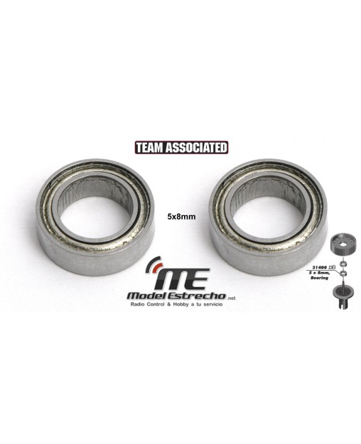 RODAMIENTO ASSOCIATED 5x10x4mm  4pcs 
