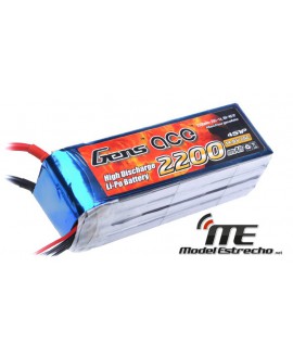 Gens Ace 2200mah14,8v 25C 4S1P LIPO BATERIA PACK
