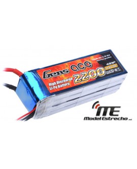 Gens Ace 2200mah14,8v 25C 4S1P LIPO BATERIA PACK