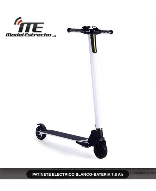 PATINETE ELECTRICO  BLANCO BATERIA 7.8 AH