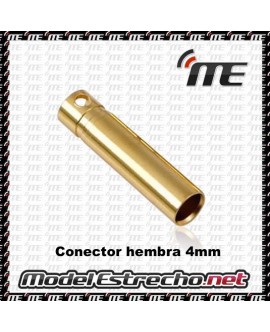 CONECTOR HEMBRA 4mm  (1U.)
