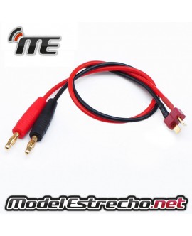 CABLE CARGA T DEANS Y BANANA 4mm 