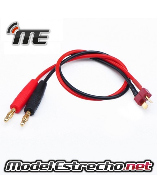 CABLE CARGA T DEANS Y BANANA 4mm 