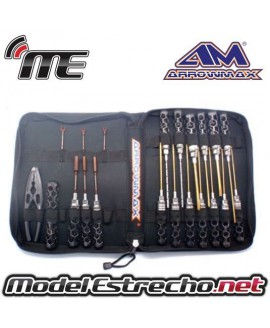 ARROWMAX ESTUCHE HERRAMINETAS 21PCS HONEYCOMB
