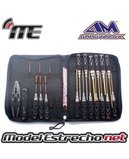 ARROWMAX ESTUCHE HERRAMINETAS 21PCS HONEYCOMB
