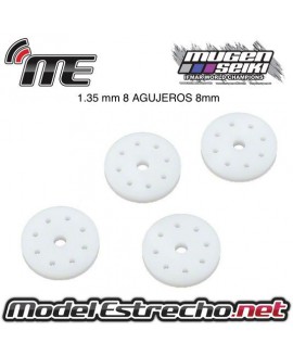 PISTONES AMORTIGUADOR MUGEN MBX7R  1.35X5 (4U.)