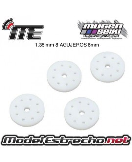 PISTONES AMORTIGUADOR MUGEN MBX7R  1.35X5 (4U.)