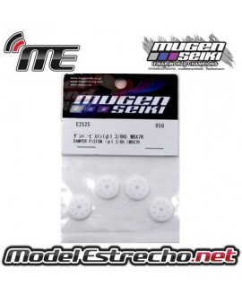 PISTONES AMORTIGUADOR MUGEN MBX7R  1.35X5 (4U.)
