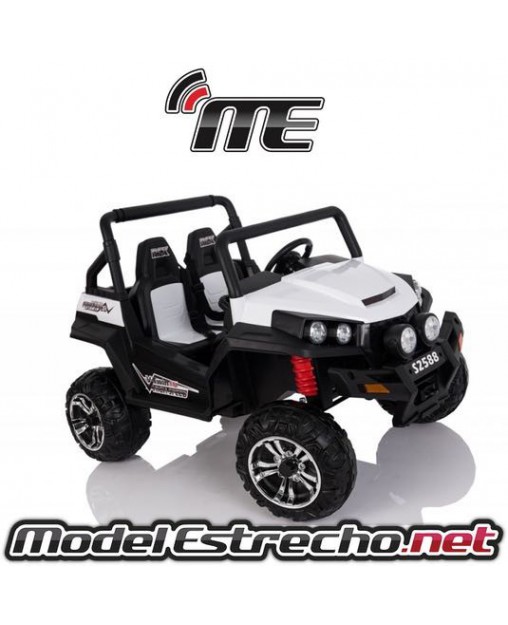 BUGGY RSX 24V. BLANCO