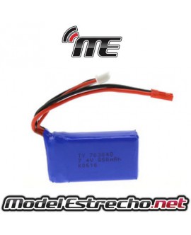 BATERIA 850mah 7,4v 2S1P LIPO BATERIA PACK